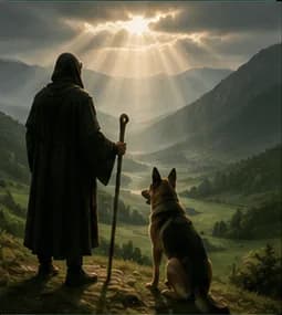 The Shepherd profile illustration