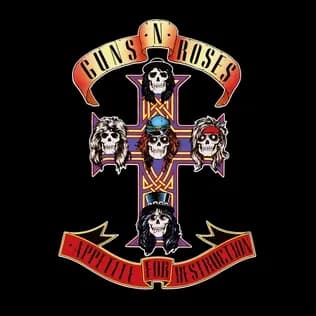 Appetite for Destruction by Guns N’ Roses album cover
