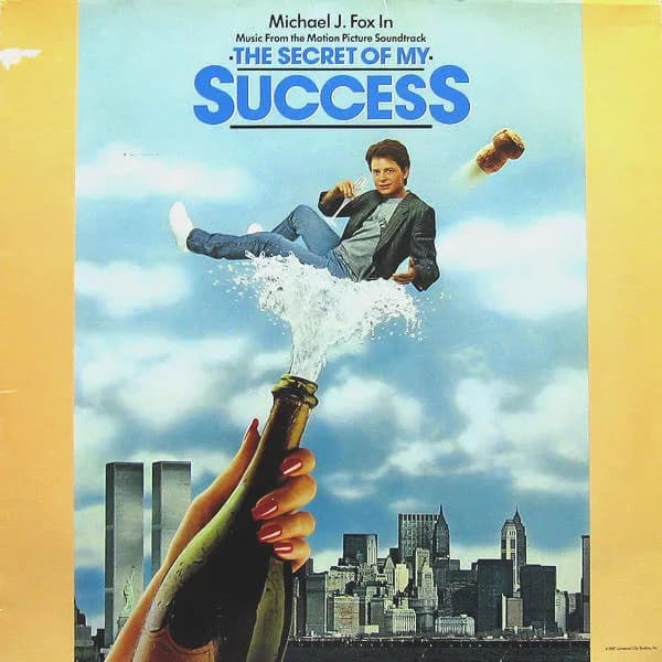 The Secret of My Success Soundtrack by Various Artists album cover